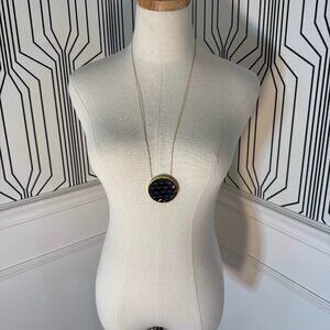 HOUSE of HARLOW l 1960 Gold Starburst Pendant Necklace